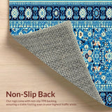 Machine Retro with Rubber Backing(Blue)