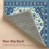 Coastal Elegant Damask Aesthetic(White)