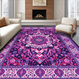 Whimsical Tie Dye Circular Design(Purple)
