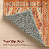 Warm Toned Rustic Woven Elegance(Orange)