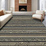 Sophisticated Lattice with Texture(Black)