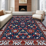 Contemporary Abstract Floral Touch(Blue)