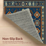 Bold Blue Brown Tribal Aesthetic(Blue)