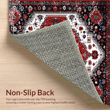 Artful Vintage Floral Composition(Red)