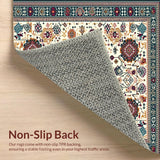 Boho Inspired Abstract Multi Color(Ivory)