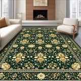 Luxurious Green Tiled Motif(Green)