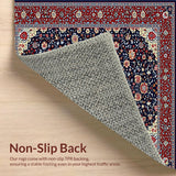 Contemporary Floral Artful Layout(Blue)