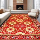Chic Modern Floral Aesthetic(Red)