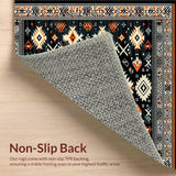 Striking Color Geometric Shapes(Black)