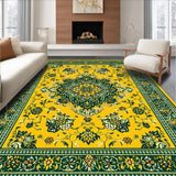 Whimsical Floral Medallion Delight(Yellow)