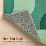 Modern Sage Green Abstract(Green)