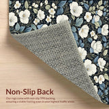 Sophisticated Monochrome Floral Touch(White)