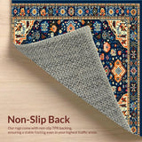 Charming Eclectic Medallion Touch(Blue)