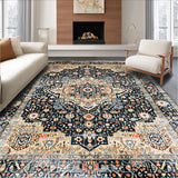 Earthy Toned Elegant Botanical Motif(Black)