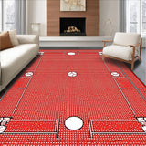 Dynamic Sporty Lace Motif(Red)