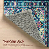 Striking Rustic Medallion(Blue)