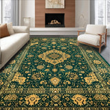 Chic Subtle Floral Medallion Style(Green)