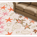 Ultra Soft Area Rug, Non Slip, Stain Resistant, Washable Area Rugs for Living Room, Bedroom, Cute Plush Cowgirl Bathroom Rug(Pink) - ODIKA