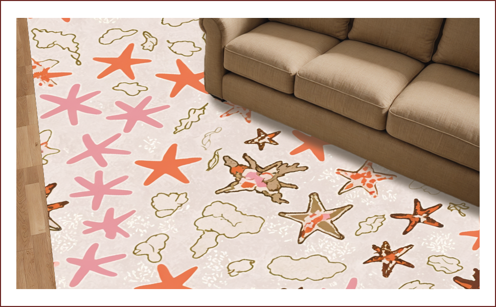 Ultra Soft Area Rug, Non Slip, Stain Resistant, Washable Area Rugs for Living Room, Bedroom, Cute Plush Cowgirl Bathroom Rug(Pink) - ODIKA
