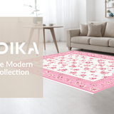 Elegant Pink Abstract Whirl(Pink)