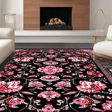 Minimalist Elegant Floral Touch(Black)