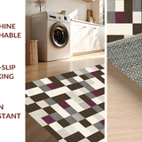 Artful Trellis Design in Neutral Palette(Beige)