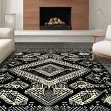 Vibrant Earthy Floral Composition(Black)