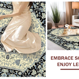 Lush Green Vintage Motif(Beige)