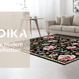 Elegant Black Botanical Elements(Black)