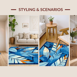 Chic Tropical Oasis Style(Blue)