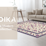 Vibrant Modern Floral Elements(Beige)