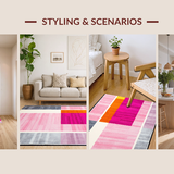 Artistic Color Blocking(Pink)