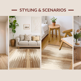 Stylish Rustic Charm Print(Beige)