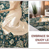 Elegant Dark Green Geometric Harmony(Green)