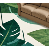 Mid Century Abstract Leaf Motif(Green)