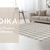 Transitional Gray Checked Delight(Beige)