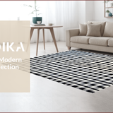 Sleek Modern Geometric Composition(Black)