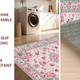 Rustic Earthy Floral Textures(Pink)