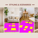 Engaging Modern Child Centric Motif(Purple)