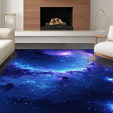 Vibrant Cosmic Nebula Aesthetic(Blue)