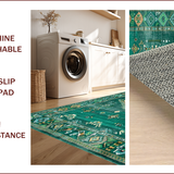 Rustic Ethnic Patterned Delight(Blue)