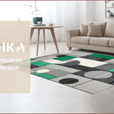 Contemporary Abstract Green Aesthetic(Gray)
