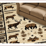 Cozy Lodge Inspired Nature Theme(Beige)