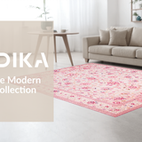 Vibrant Eclectic Nature Motif(Pink)