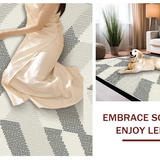 Contemporary Monochrome Lattice Design(Gray)