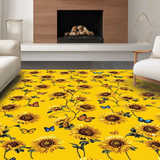 Rustic Earthy Botanical Motif(Yellow)