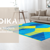 Artful Geometric Aesthetic(Blue)