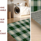 Chic Earth Tone Checkered Elegance(Green)