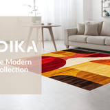 Eclectic Warm Color Fusion Design(Red)