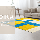 Modern Abstract Patterned Aesthetic(Blue)